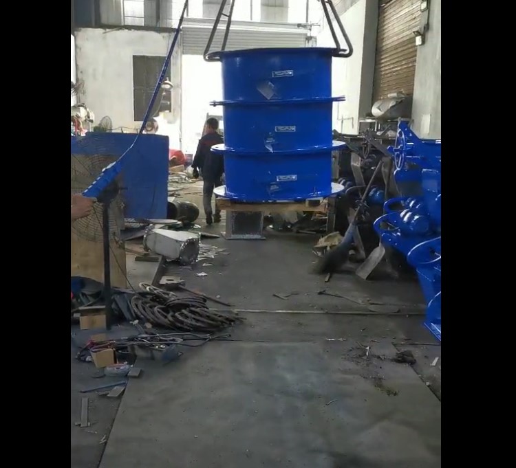 渠道閘門(mén)車間視頻